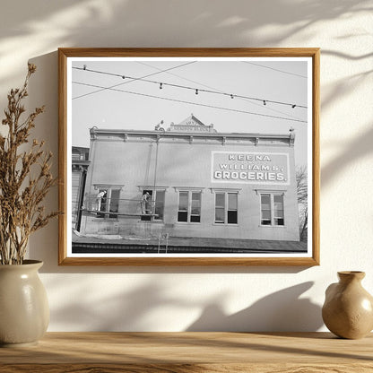 Auburn California Vintage Scene December 1940