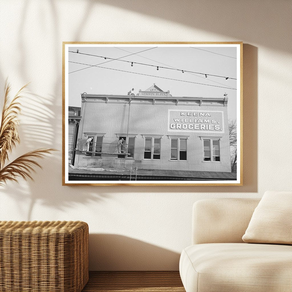 Auburn California Vintage Scene December 1940