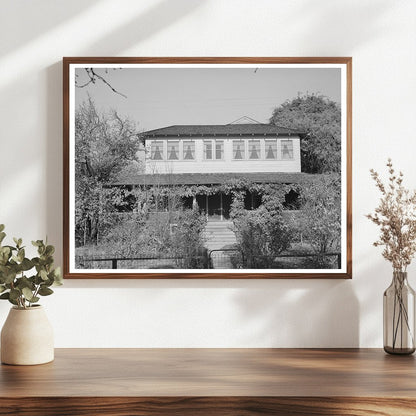Farmhouse of Fruit Farmer in Auburn California 1940