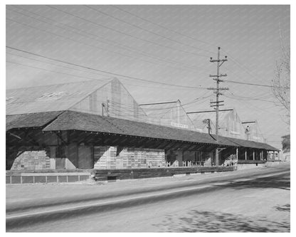 Loomis Fruit Association Packing Sheds December 1940