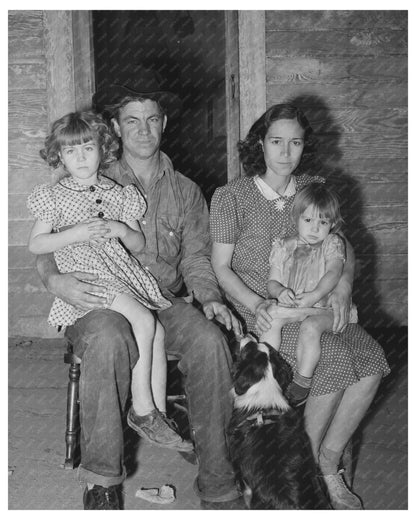 Oklahoma Family on New California Farm December 1940