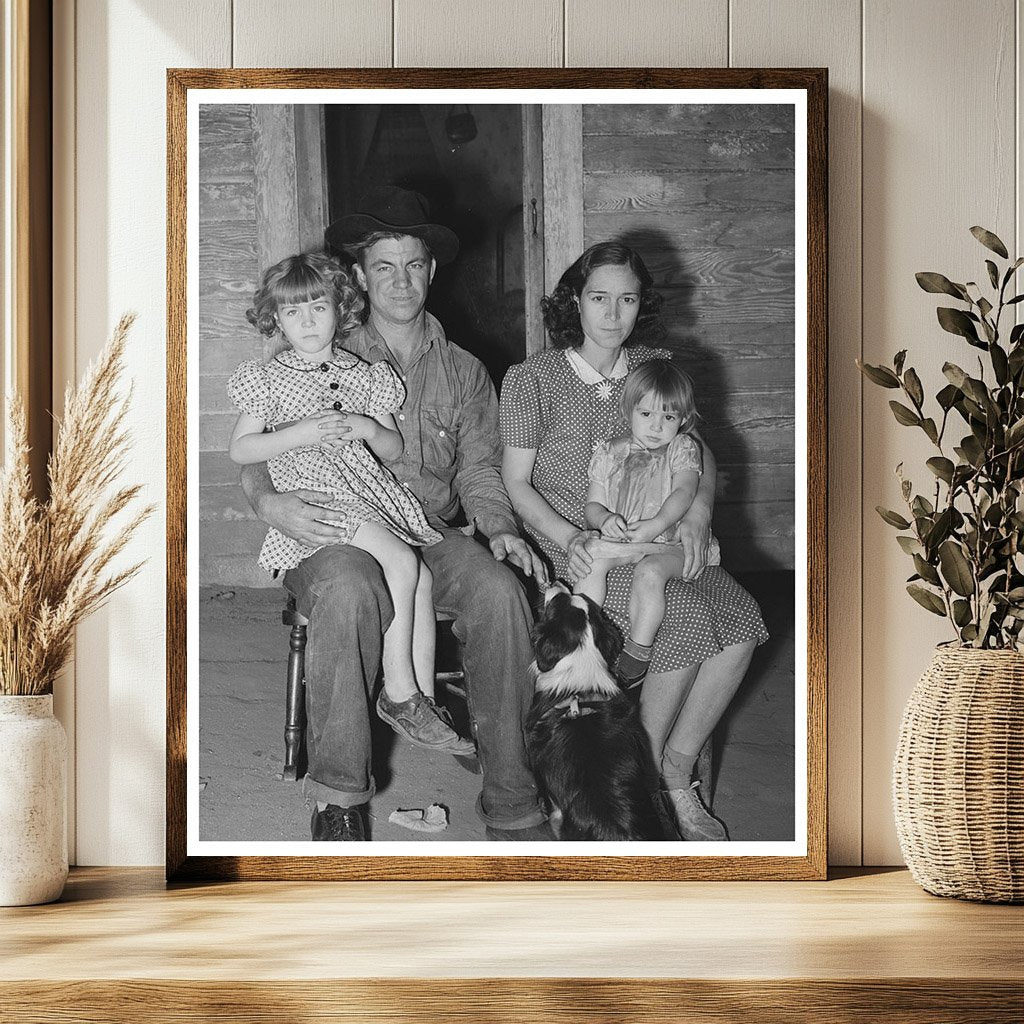 Oklahoma Family on New California Farm December 1940