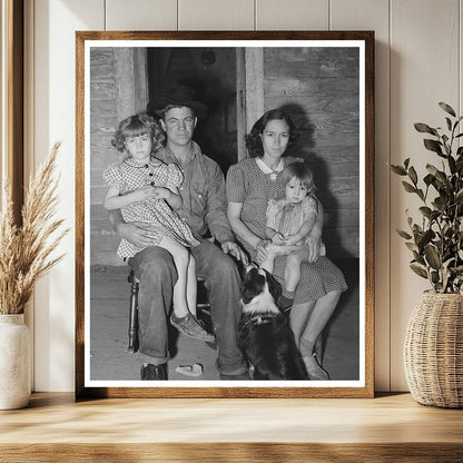 Oklahoma Family on New California Farm December 1940