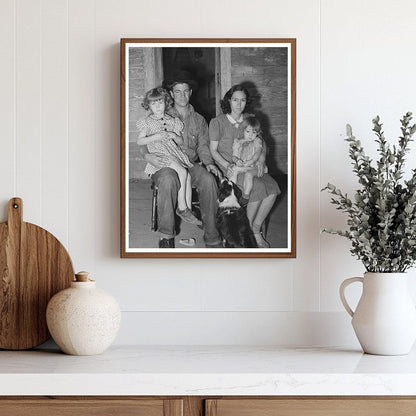 Oklahoma Family on New California Farm December 1940