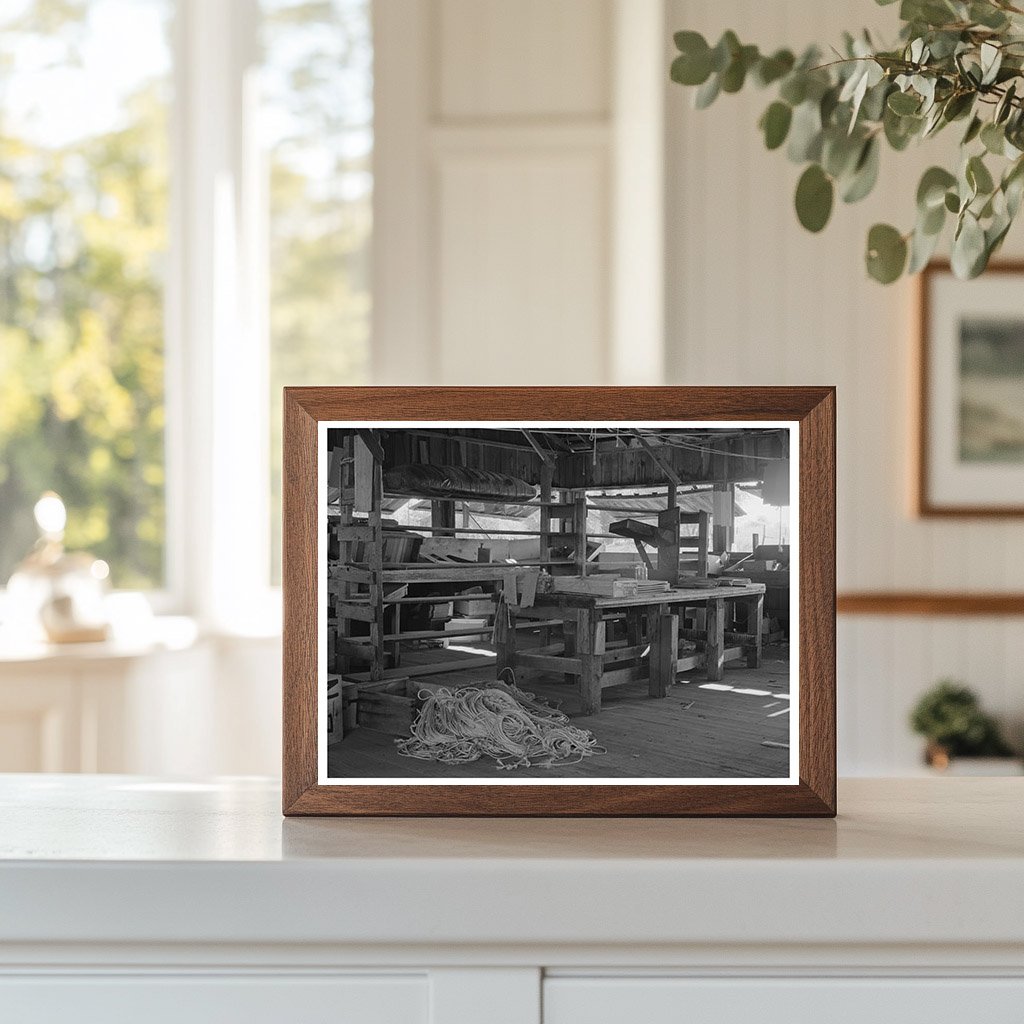 1940 Placer County Fruit Farmer Packing Shed Image