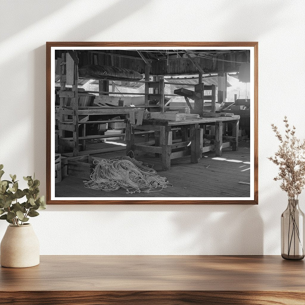 1940 Placer County Fruit Farmer Packing Shed Image