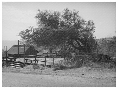Deserted Dance Platform Placer County California 1940