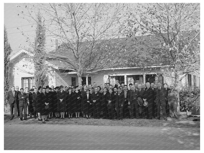 Loomis Fruit Association Cooperative Gathering December 1940