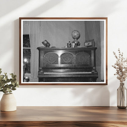Piano in Placer County Home December 1940