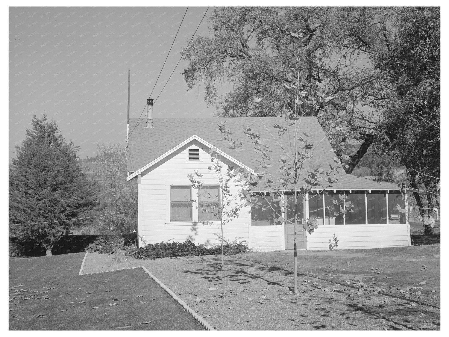 1940 Fruit Farmer House Placer County California Image