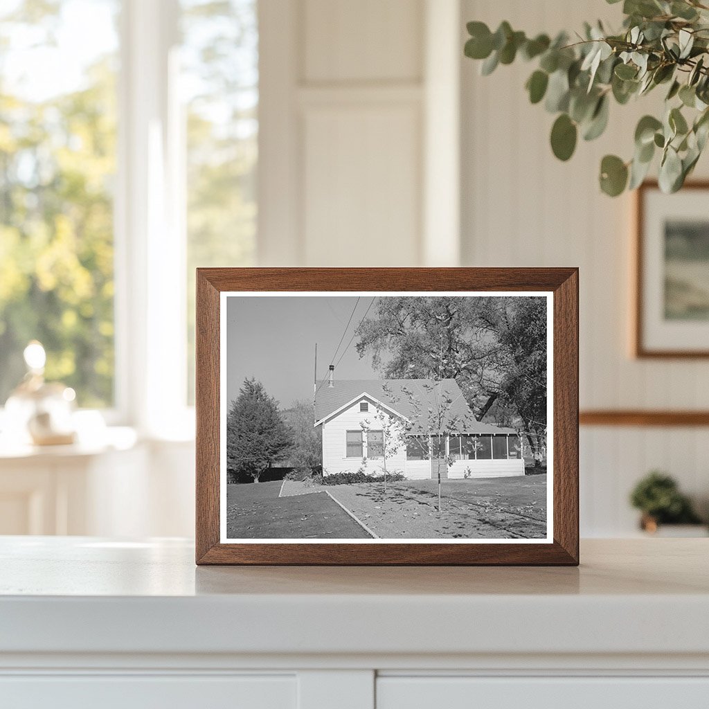 1940 Fruit Farmer House Placer County California Image