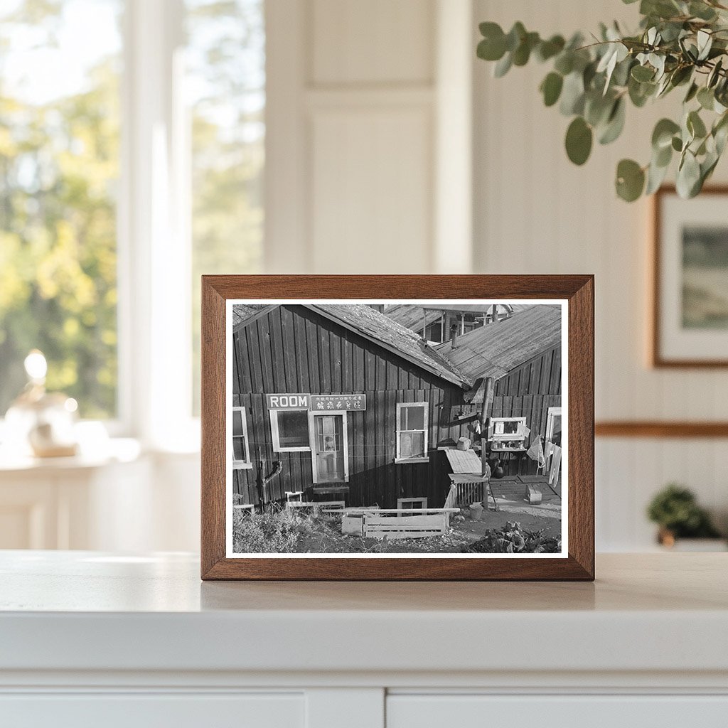 Chinatown in New Castle California December 1940 Photo