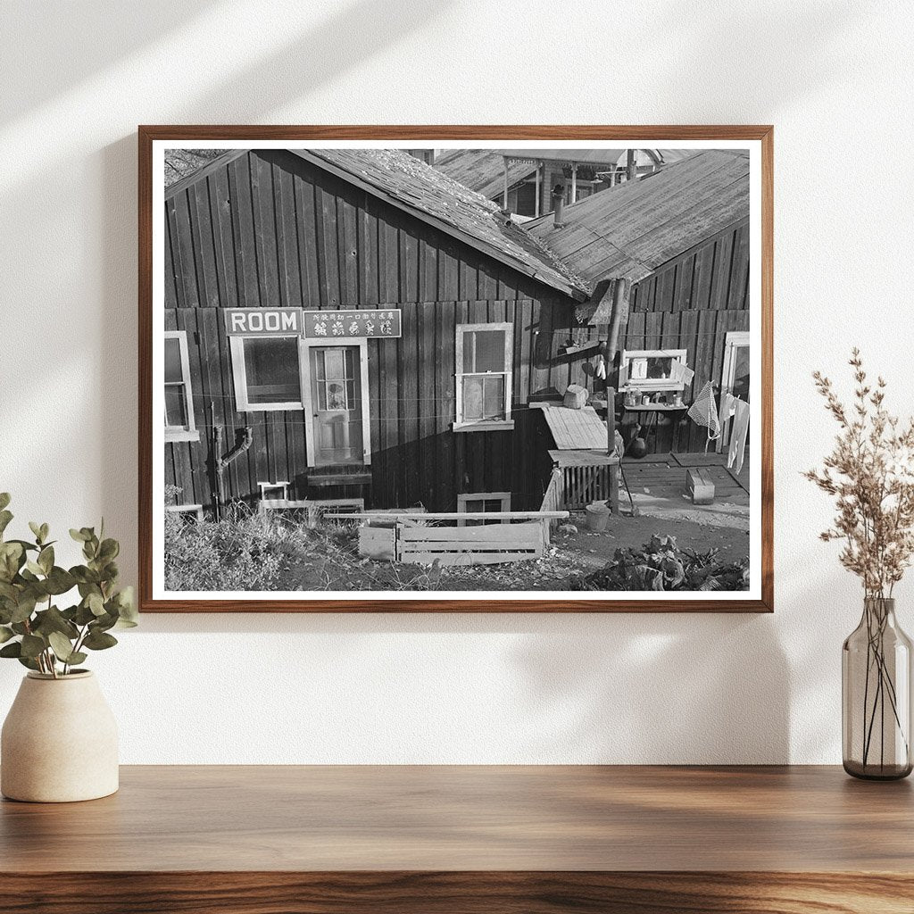 Chinatown in New Castle California December 1940 Photo