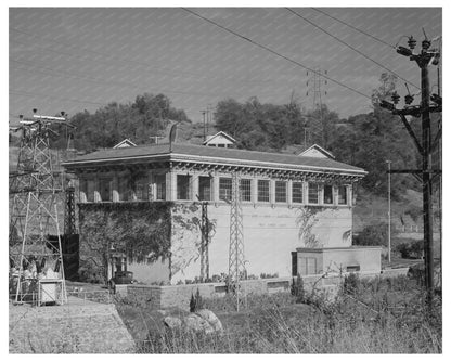 Pacific Gas and Electric Powerhouse Placer County 1940