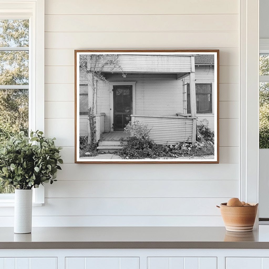 1940 Vintage Image of Fruit Farmers Home in Placer County