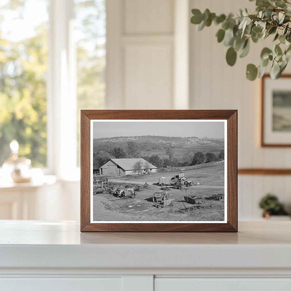 Fruit Farmer Equipment in Placer County California 1940