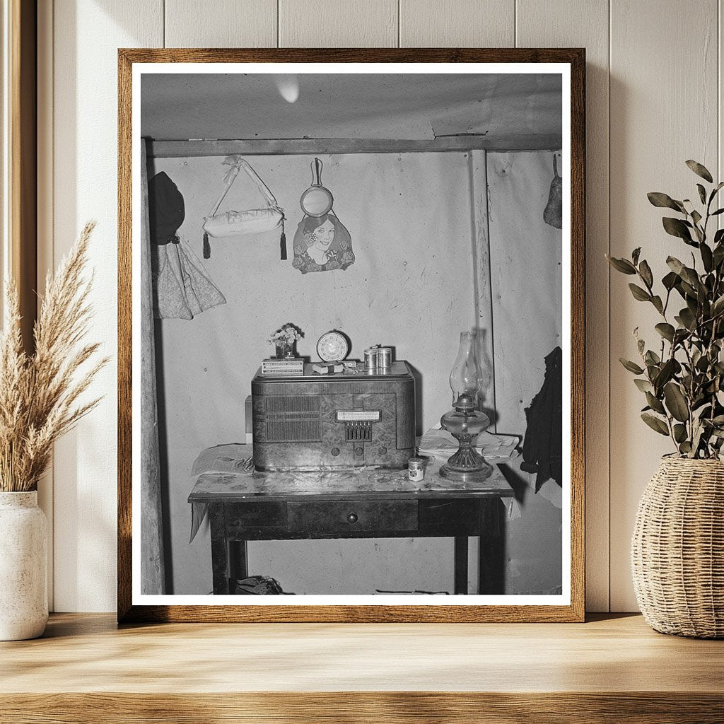 Japanese Farmers House Interior Placer County 1940