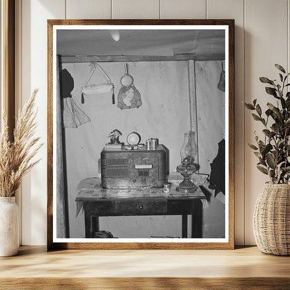 Japanese Farmers House Interior Placer County 1940