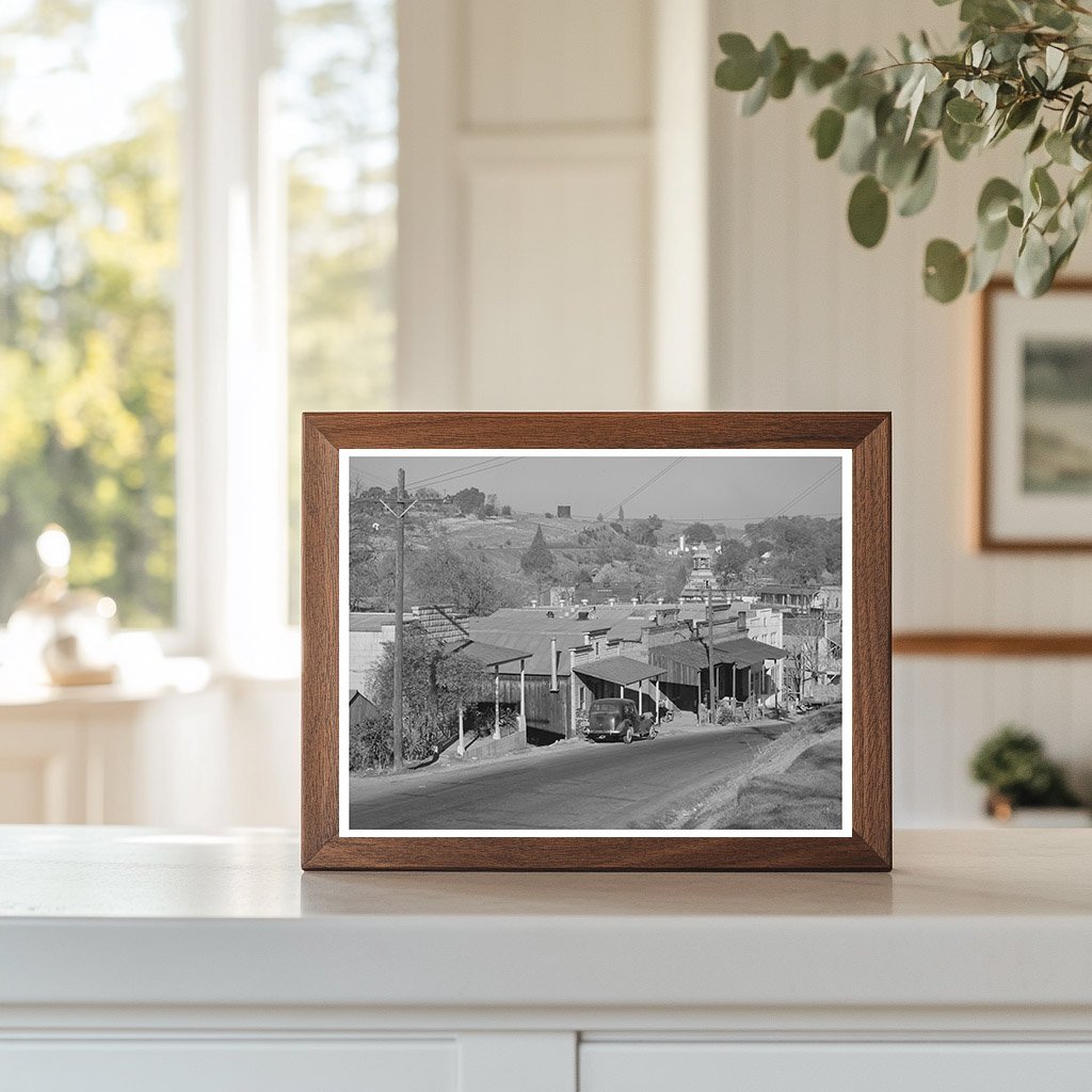 Old Auburn California Scene December 1940 FSA Collection