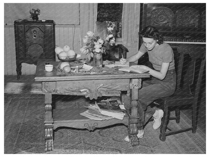 Daughter of Placer County Fruit Farmer December 1940