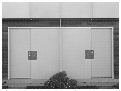 1940 Vintage Apartment Entrance Farm Security Administration Camp