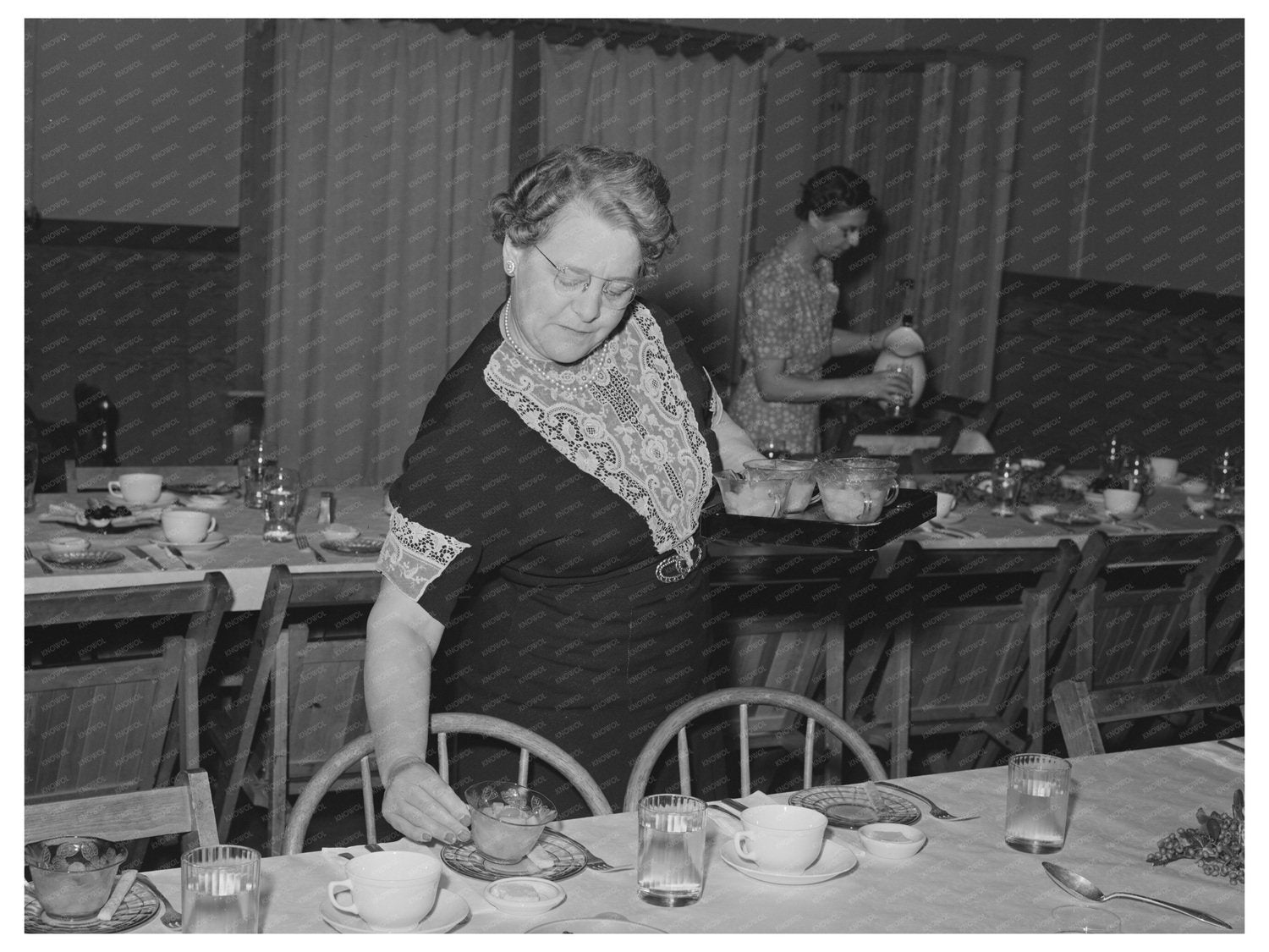 Loomis Fruit Association Dinner Event December 1940