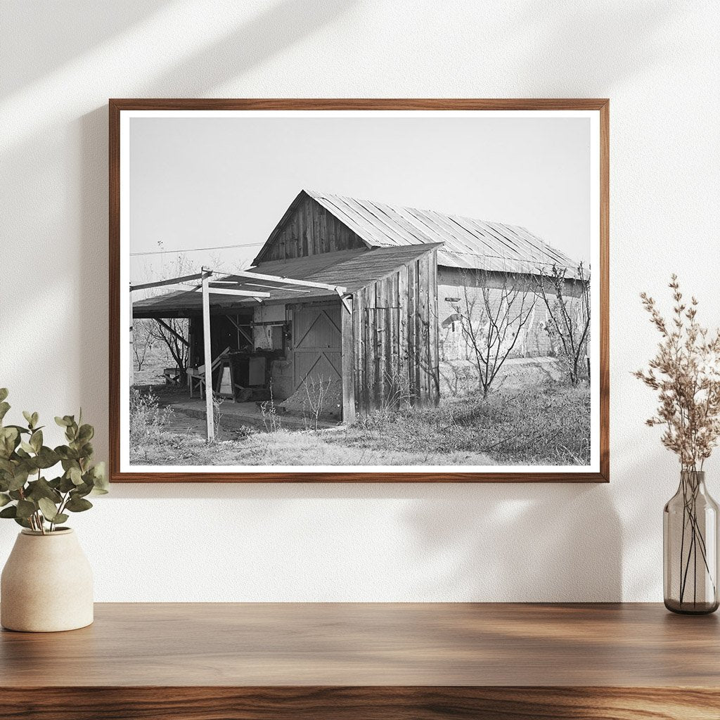 Virginia City Building Barn Placer County California 1940