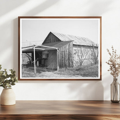 Virginia City Building Barn Placer County California 1940