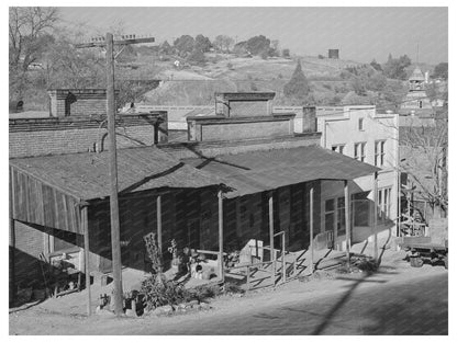 Old Auburn California Historic Architecture December 1940