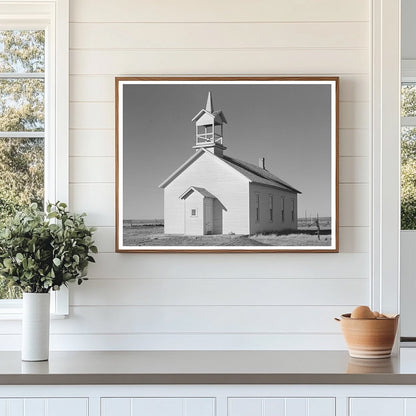 Country Church on Highway 83 Norton County Kansas 1941