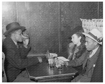 Chicago Tavern Booth Interior April 1941 FSA Collection