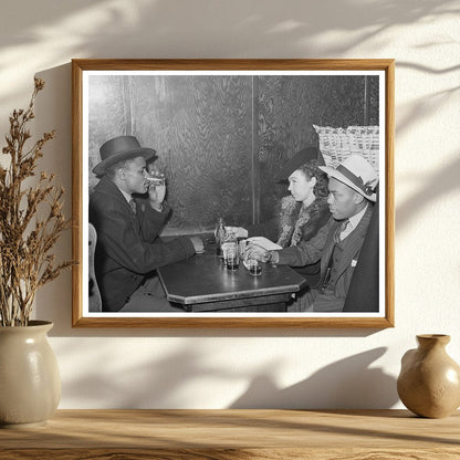 Chicago Tavern Booth Interior April 1941 FSA Collection