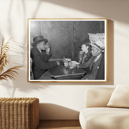 Chicago Tavern Booth Interior April 1941 FSA Collection