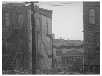 1941 Vintage Chicago South Side Apartment Houses and Funeral Parlor