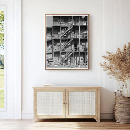 1941 Vintage Photograph of Southside Chicago Apartment House