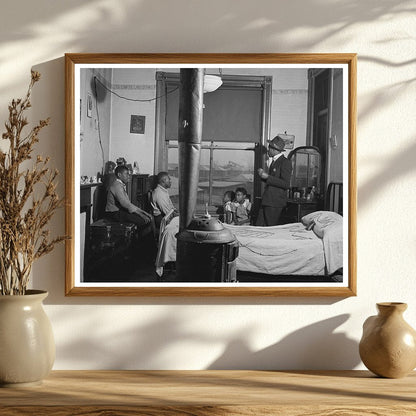 Chicago Apartment Interior April 1941 with Ida B Wells Project