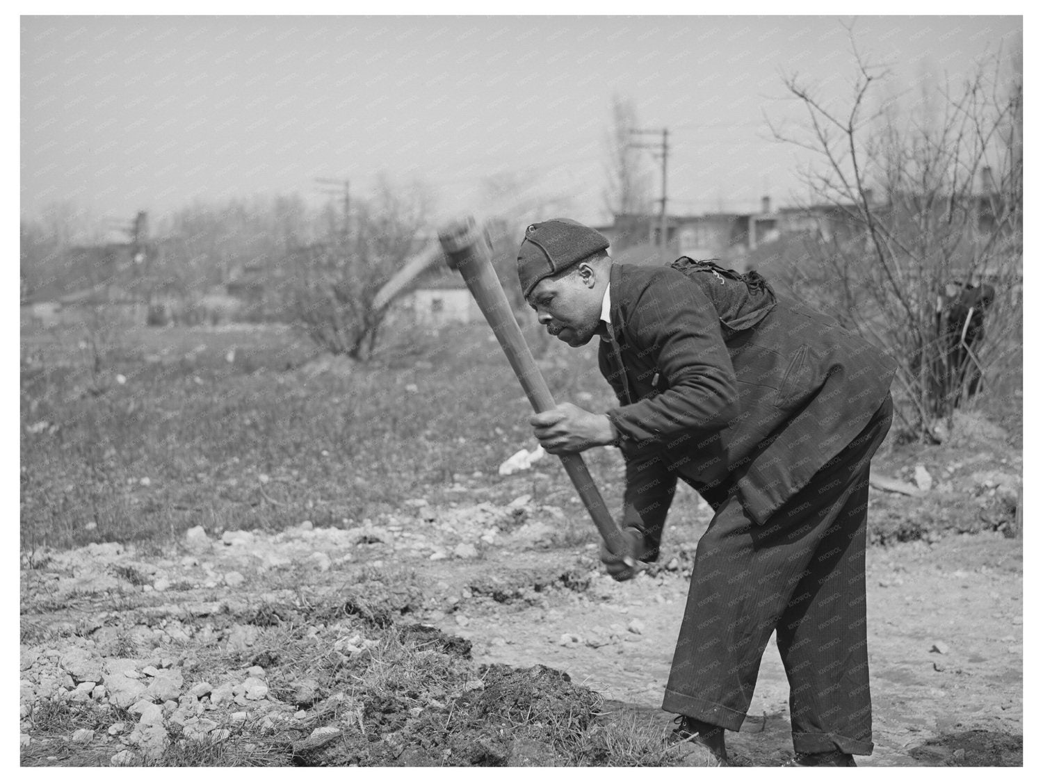 WPA Worker in Chicago April 1941 FSA/OWI Collection