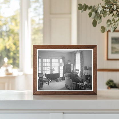 1941 Chicago Living Room Vintage Interior Design Image