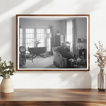 1941 Chicago Living Room Vintage Interior Design Image