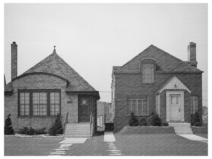 New Homes by African American Residents Southside Chicago 1941