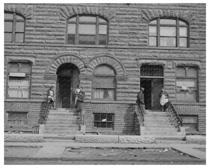 1941 Chicago Apartment Houses Urban Living Conditions