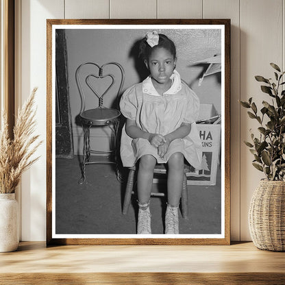 1941 Chicago Nursery Young Girl Vintage Photo