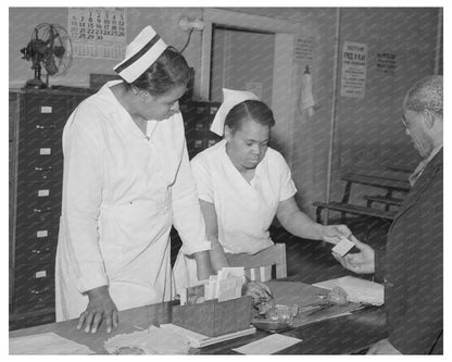 Patient at Tuberculosis Sanitarium Chicago April 1941