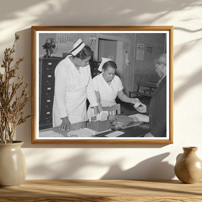 Patient at Tuberculosis Sanitarium Chicago April 1941