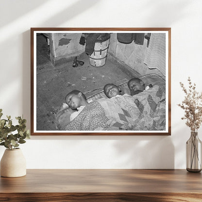 Children Resting in Southside Chicago April 1941
