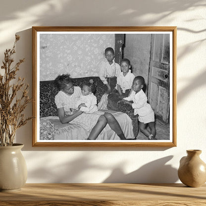 Family Receiving Relief Assistance in Chicago April 1941