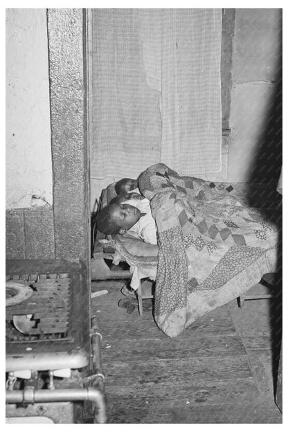 Sleeping Children in Chicago Cook County April 1941