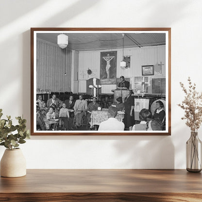 Baptist Church Storefront Easter Morning Chicago 1941