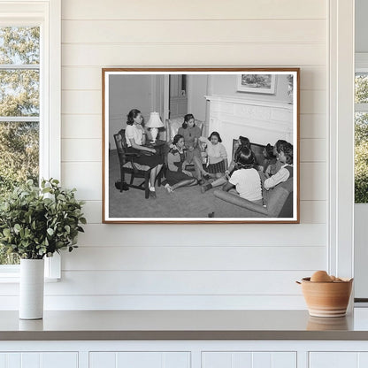 NYA Girls Meeting Instructor at Good Shepherd Center 1941