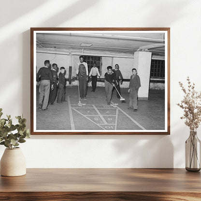 Shuffleboard at Good Shepherd Community Center 1941